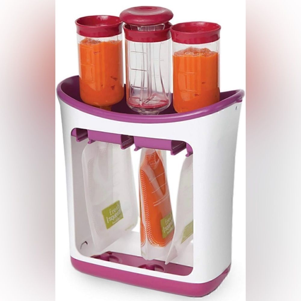 Infantino Squeeze Station For Homemade Baby Food, Pouch Filling Station, NEW